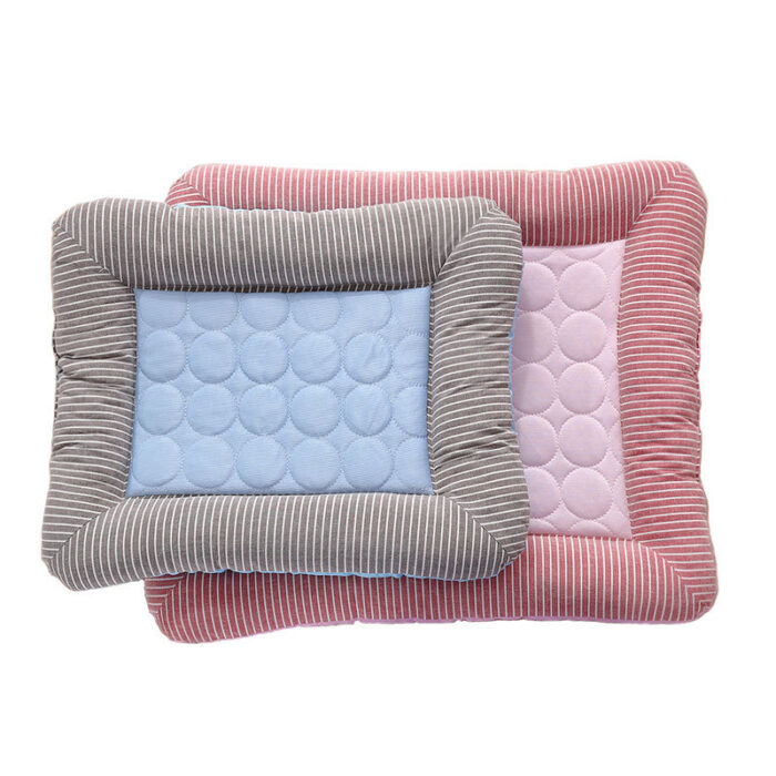 Pet Cooling Pad Bed For Dogs Cats Puppy Kitten Cool Mat Pet Blanket Ice Silk - Image 4