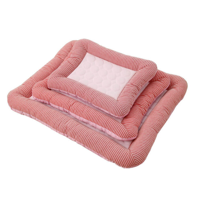Pet Cooling Pad Bed For Dogs Cats Puppy Kitten Cool Mat Pet Blanket Ice Silk - Image 6