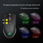 Glowing Gaming Mouse Gaming Wired Mouse - Image 2