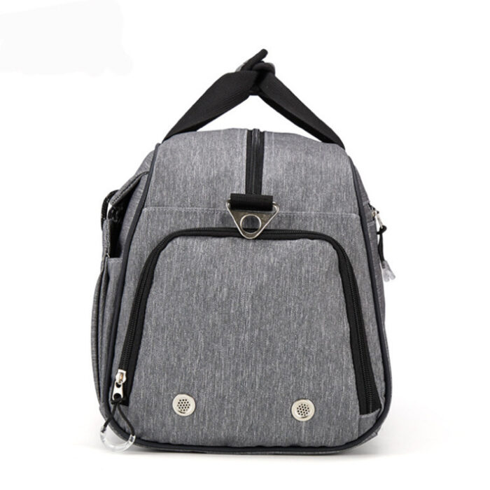 Sports Gym Bag Travel Duffel Bag With Shoes - Image 5