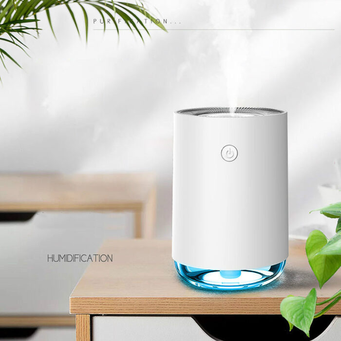 Night Light Humidifier Spray Diffuser Home Decor - Image 1