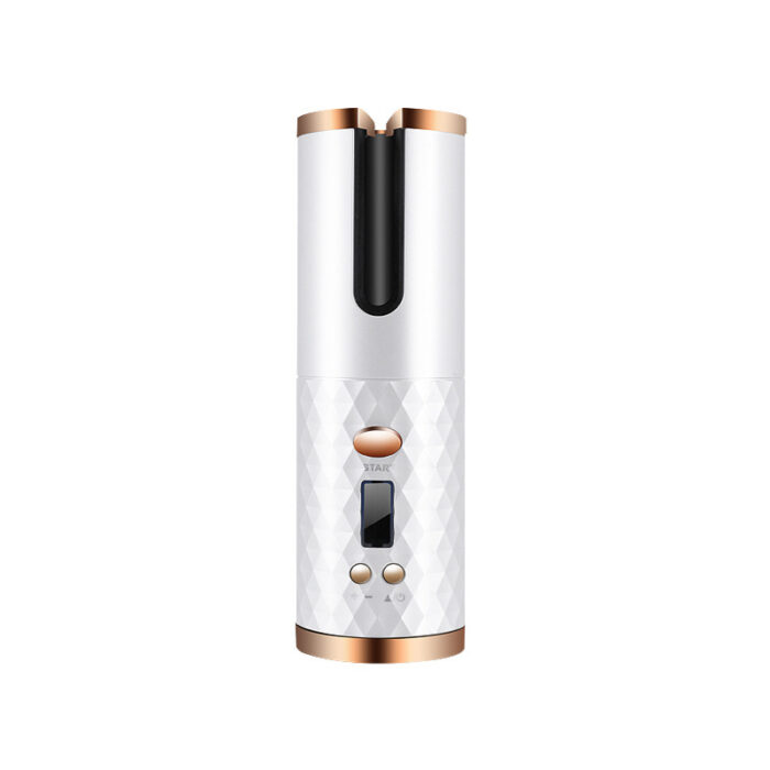 Rechargeable Automatic Hair Curler Women Portable Hair Curling Iron LCD Display - Image 2
