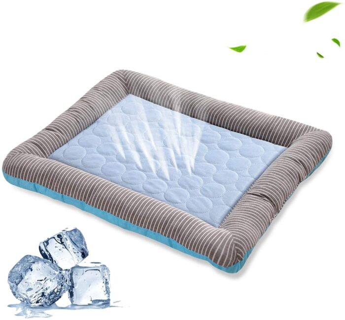 Pet Cooling Pad Bed For Dogs Cats Puppy Kitten Cool Mat Pet Blanket Ice Silk - Image 2