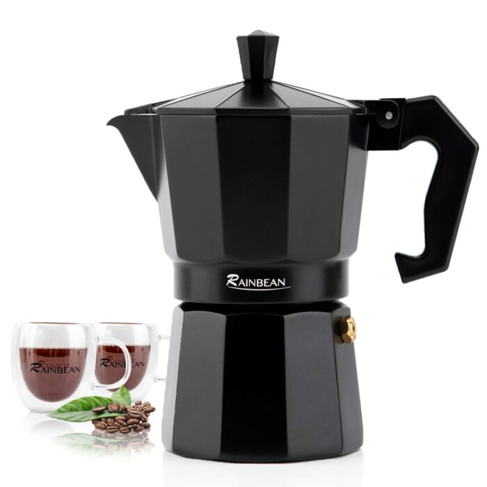 Stovetop Espresso Maker Espresso Cup Moka Pot Classic Cafe Maker - Image 1