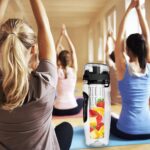 1000ml Water Fruit Bottle BPA Free Plastic Sport Fruit Infuser Water Bottles - Image 4
