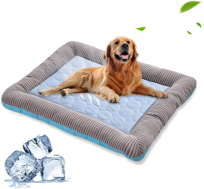 Pet Cooling Pad Bed For Dogs Cats Puppy Kitten Cool Mat Pet Blanket Ice Silk - Image 1
