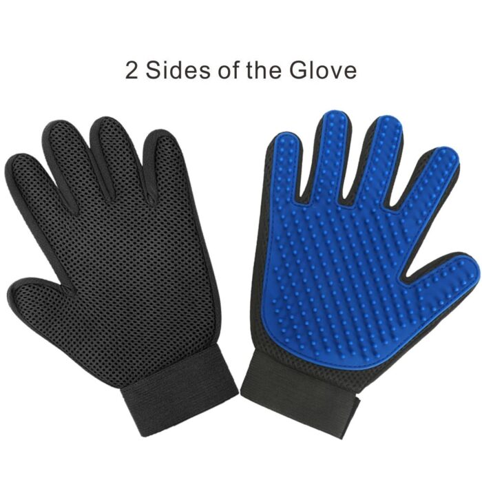 Cat Grooming Glove For Cats Wool Glove Pet Hair Deshedding Brush Comb Glove For Pet Dog Cleaning Massage Glove For Animal Sale - Image 8
