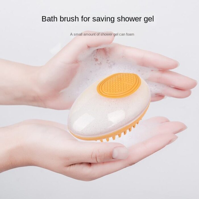 Dog Cat Bath Brush 2-in-1 Pet SPA Massage Comb Soft Silicone Pets Shower Hair Grooming Cmob Dog Cleaning Tool Pet Products - Image 3