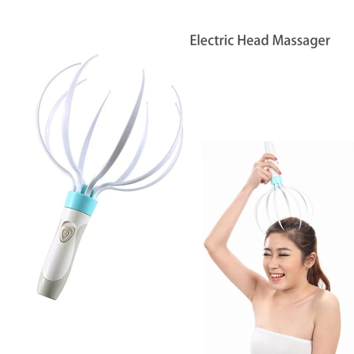 Head Massager Scalp Vibration Massage Eight Claw Electric Household Massager Head Masager Body Care - Image 1