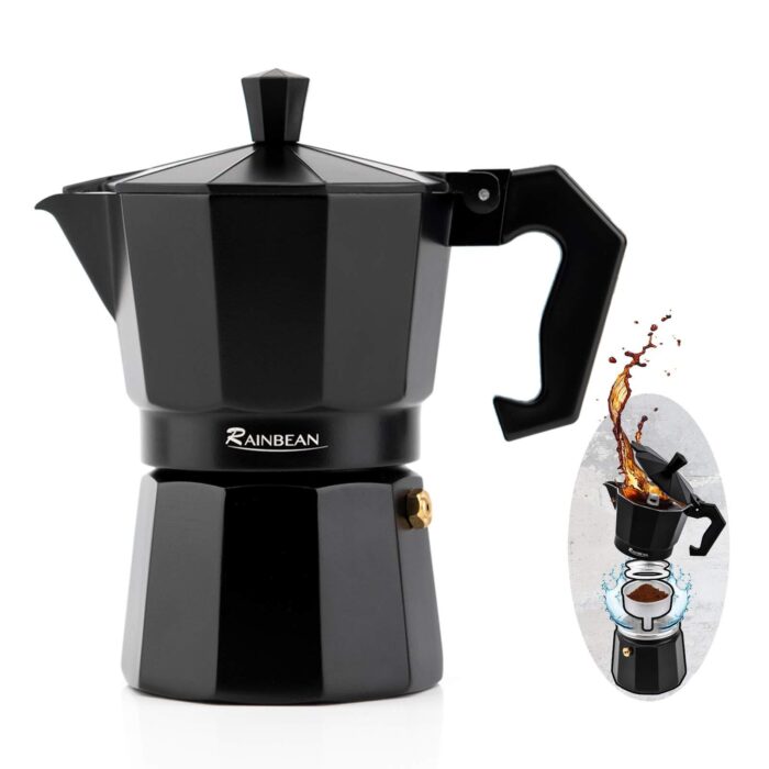 Stovetop Espresso Maker Espresso Cup Moka Pot Classic Cafe Maker - Image 7