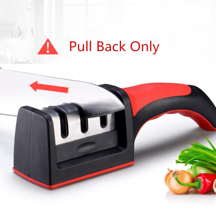 Professional Knife Sharpener Kitchen Sharpening Stone Whetstone Tungsten Steel Diamond Ceramic Kitchen Knifes Accessories - Image 2