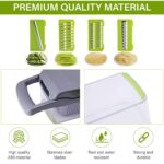 12 In 1 Manual Vegetable Chopper Kitchen Gadgets Food Chopper Onion Cutter Vegetable Slicer - Image 2