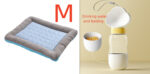 Pet Cooling Pad Bed For Dogs Cats Puppy Kitten Cool Mat Pet Blanket Ice Silk - Image 9